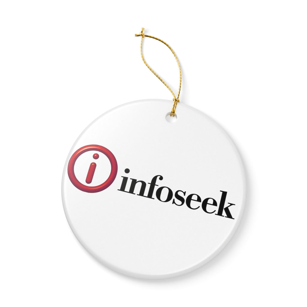 Infoseek Ceramic Ornament
