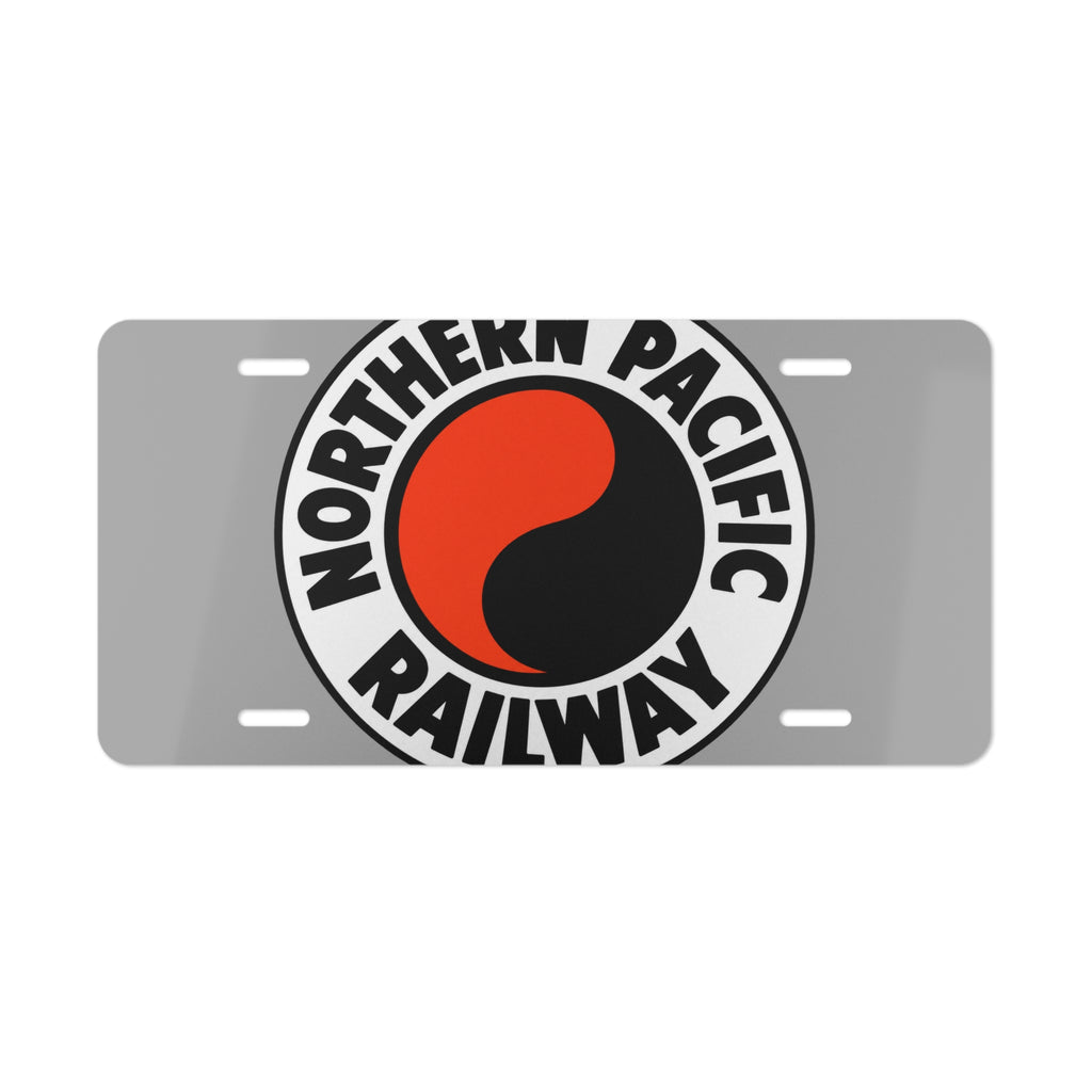 Northern Pacific Railway Vanity License Plate