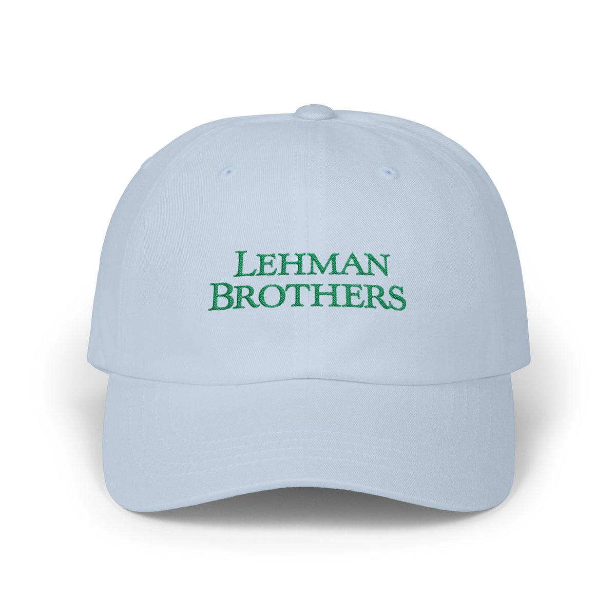 Lehman Brothers Embroidered Dad Cap Hat