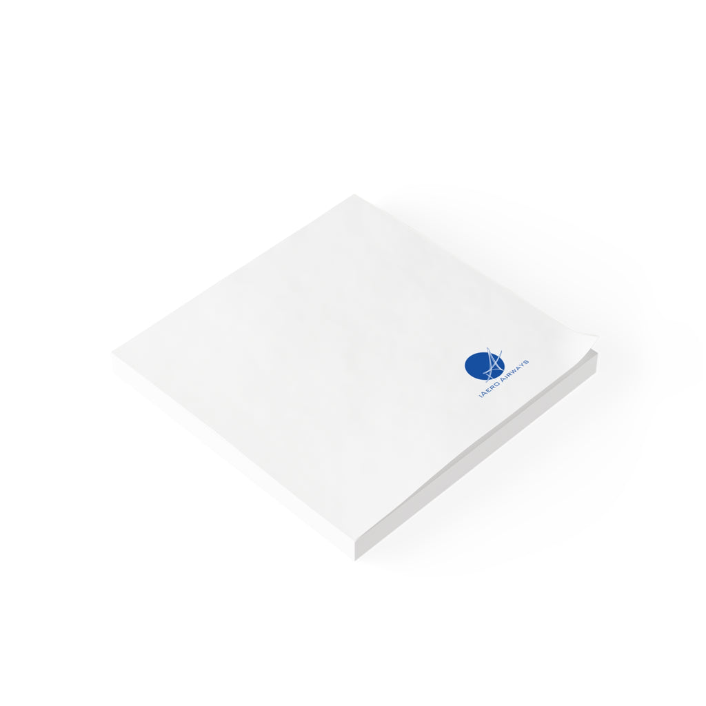iAero Airways Sticky Post-it Note Pad