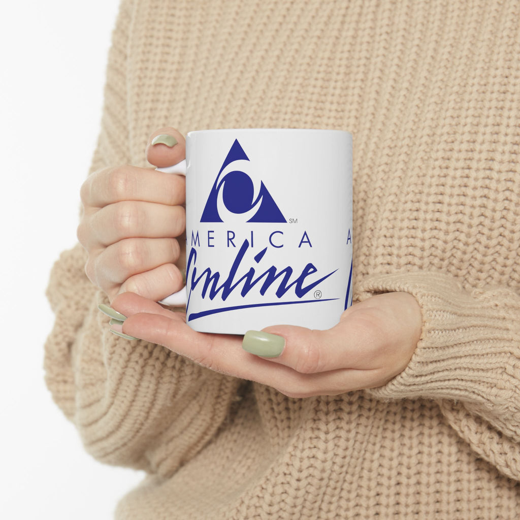 America Online (AOL) Ceramic Coffee Mug