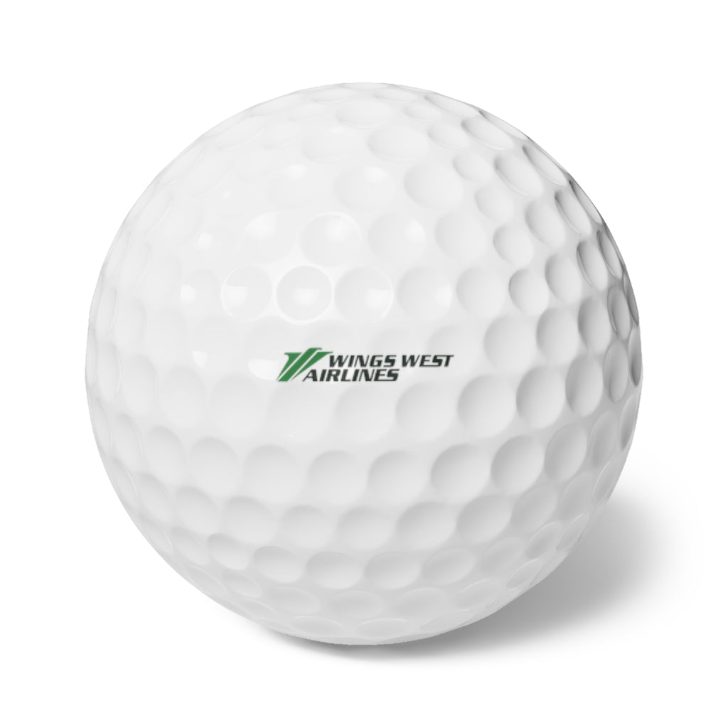 Wings West Airlines Golf Balls