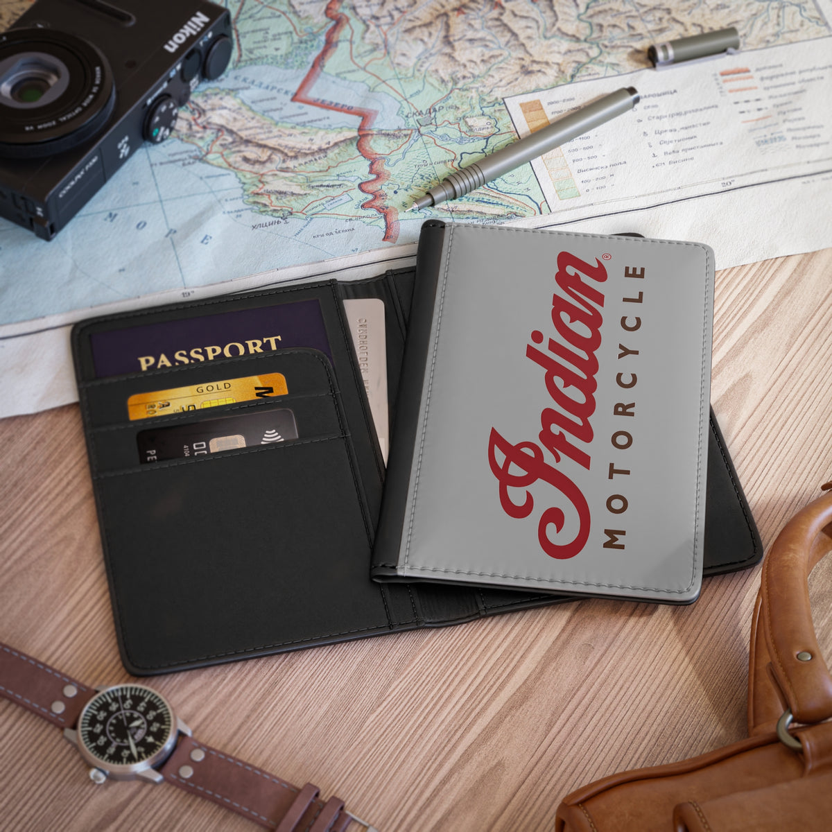 Indian Motorcycle Passport Cover