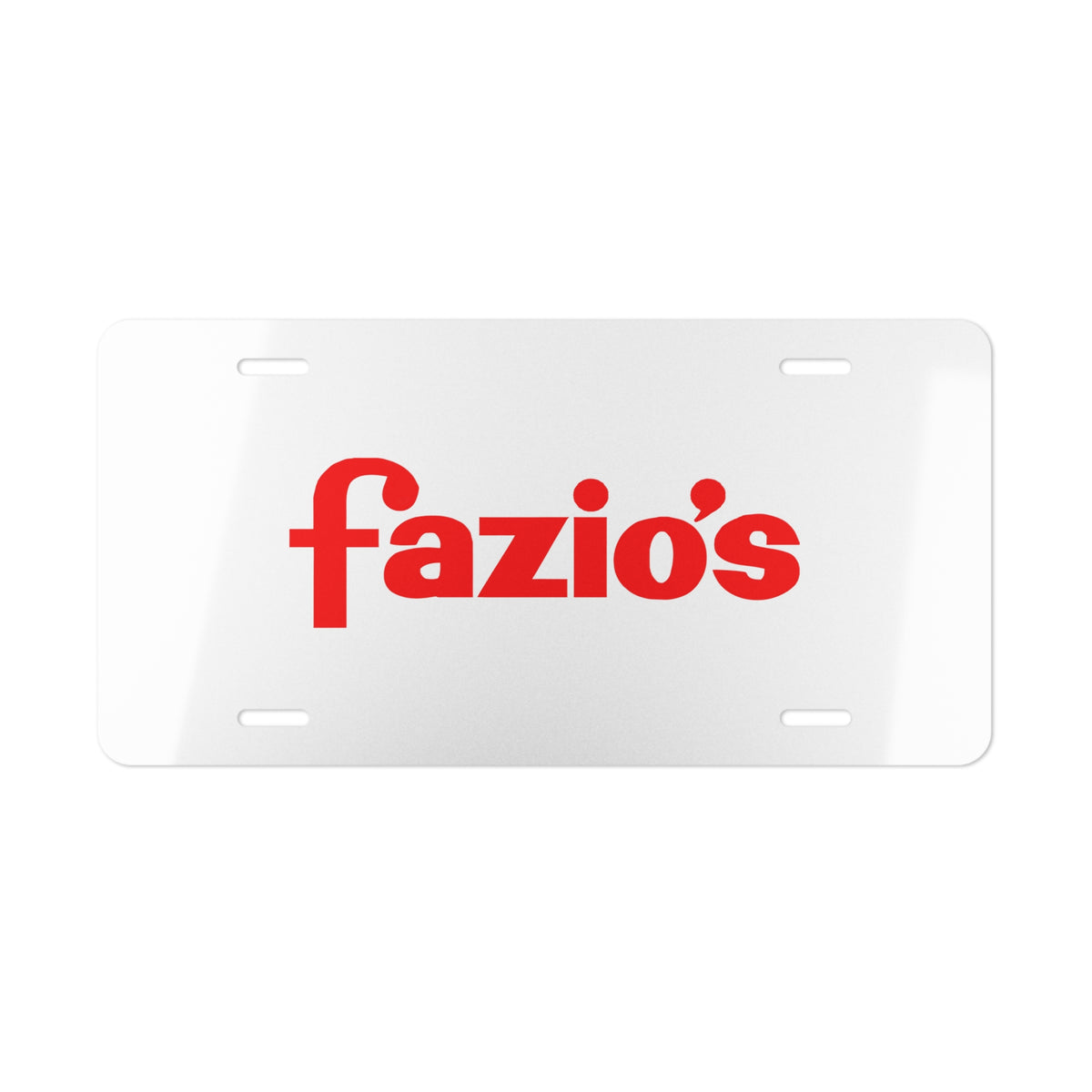 Fazio's (Fisher Foods) Vanity License Plate