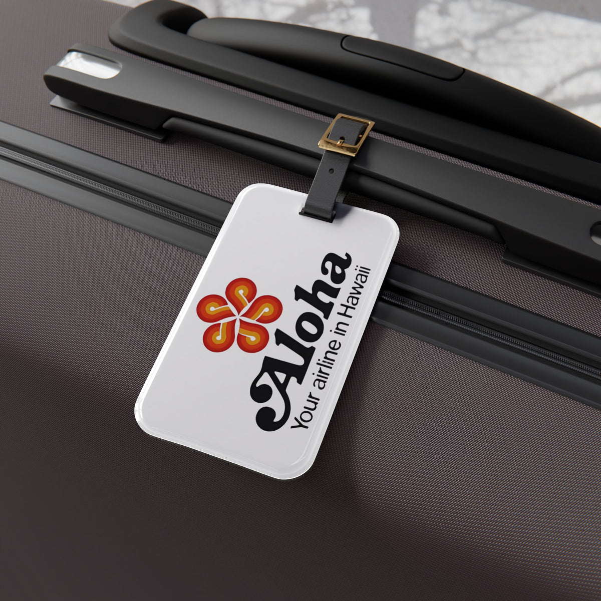 Aloha Airlines Luggage Tag