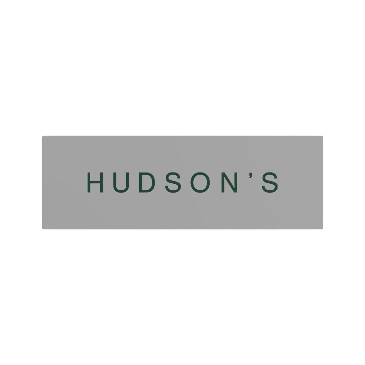 Hudson's Metal Sign