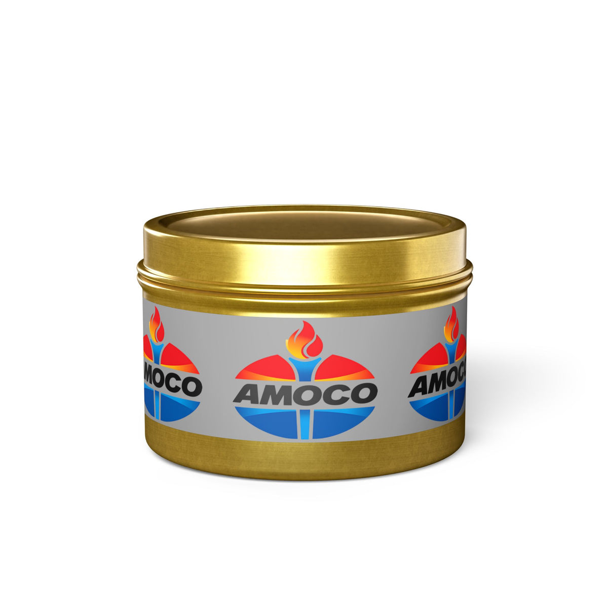 Amoco Tin Candle