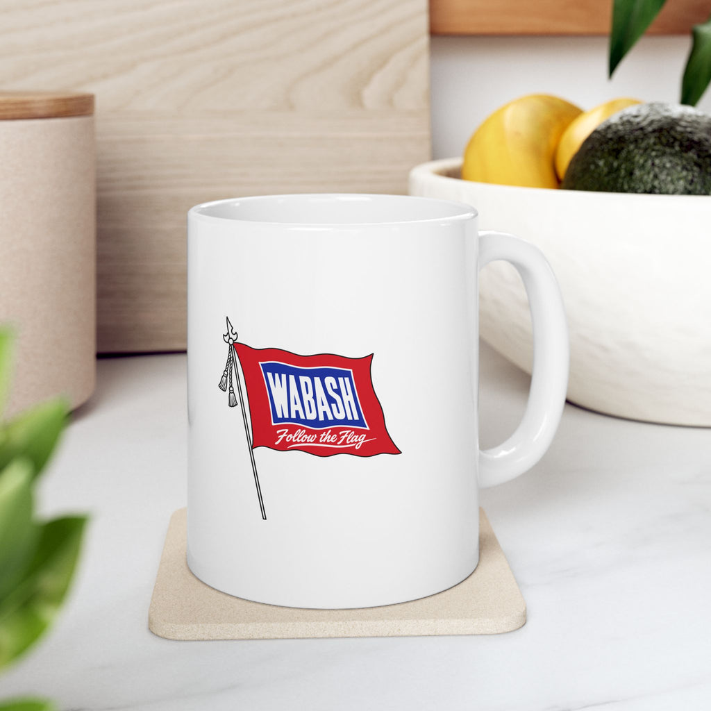 Wabash Railroad Ceramic Coffee Mug