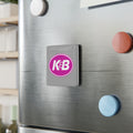 K&B (Katz & Besthoff) Square Porcelain Fridge Magnet