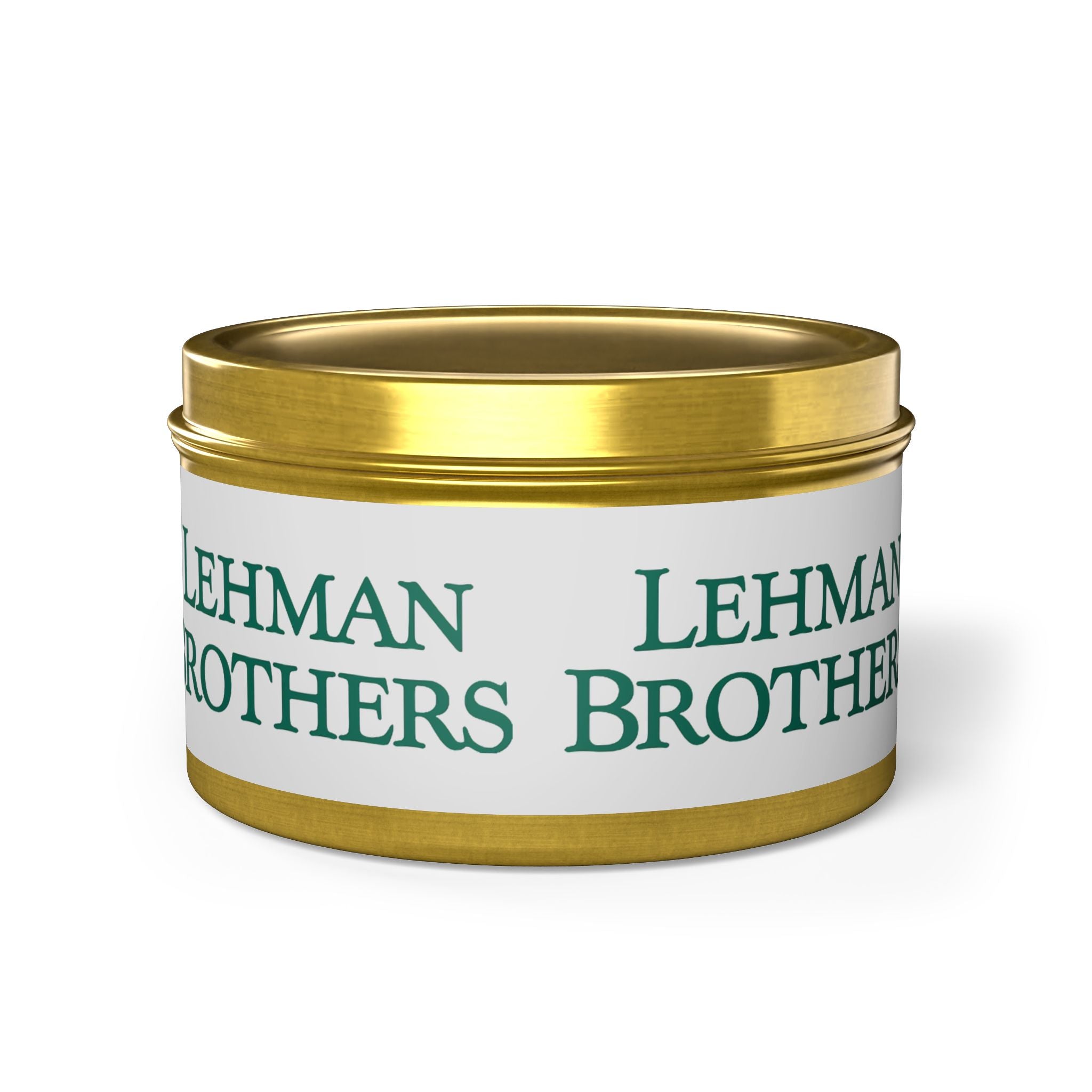 Lehman Brothers Tin Candle
