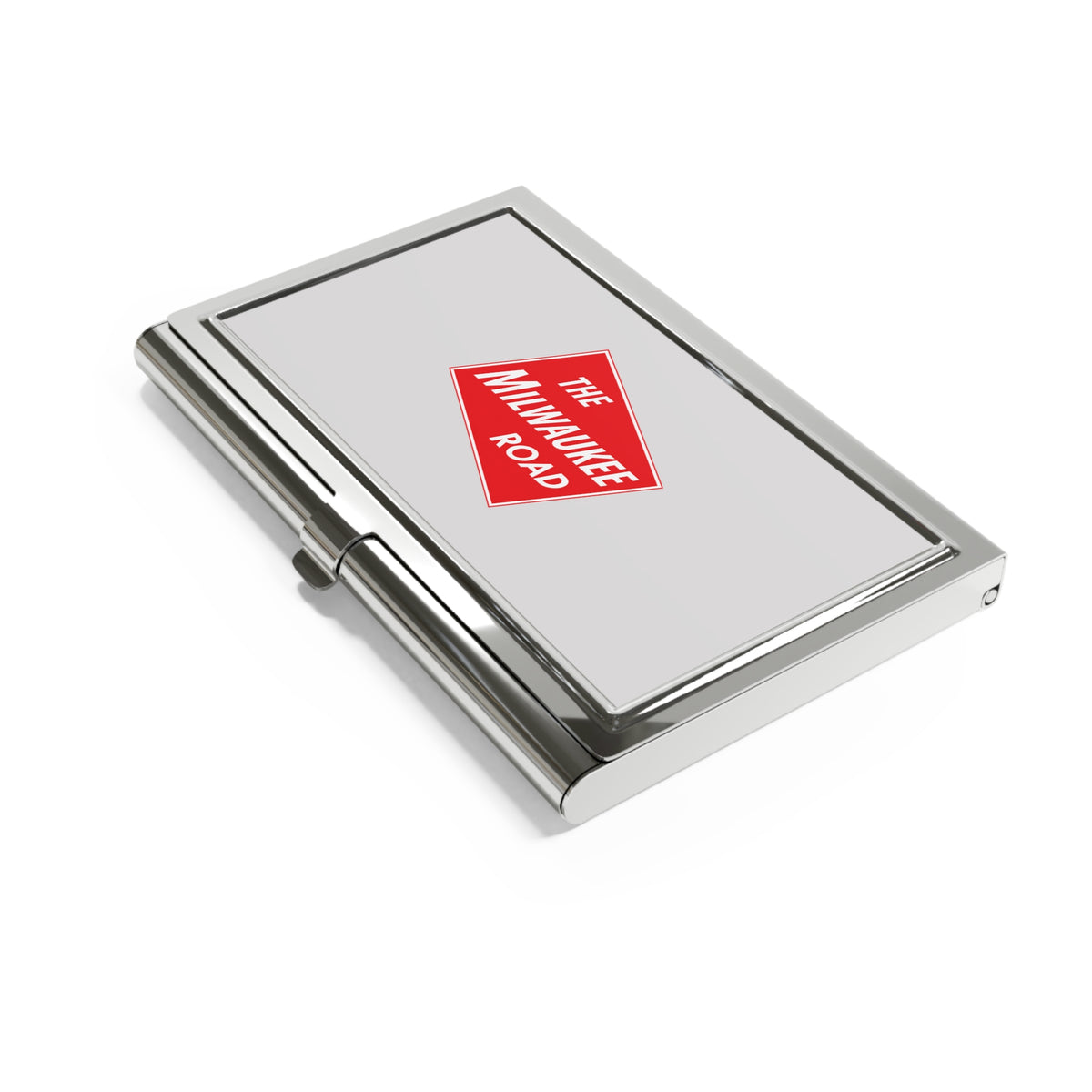 Chicago Milwaukee St. Paul and Pacific Railroad Metal Business Card Holder