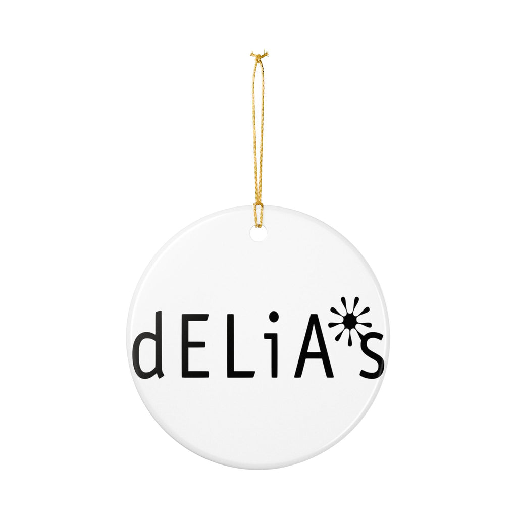 Delia's Ceramic Ornament