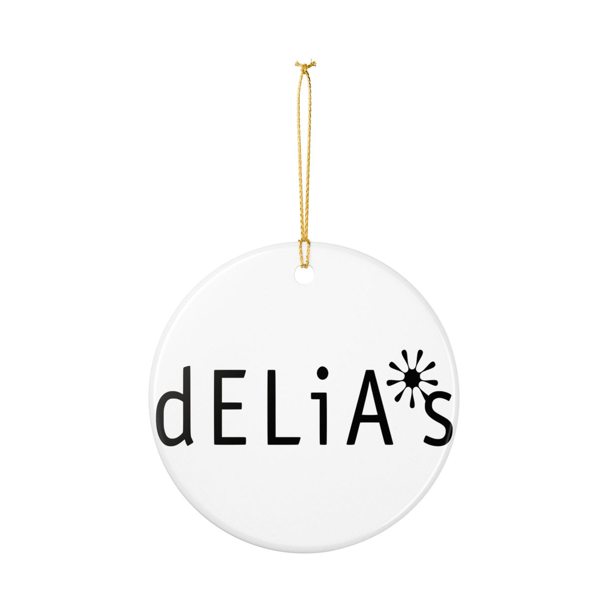 Delia's Ceramic Ornament