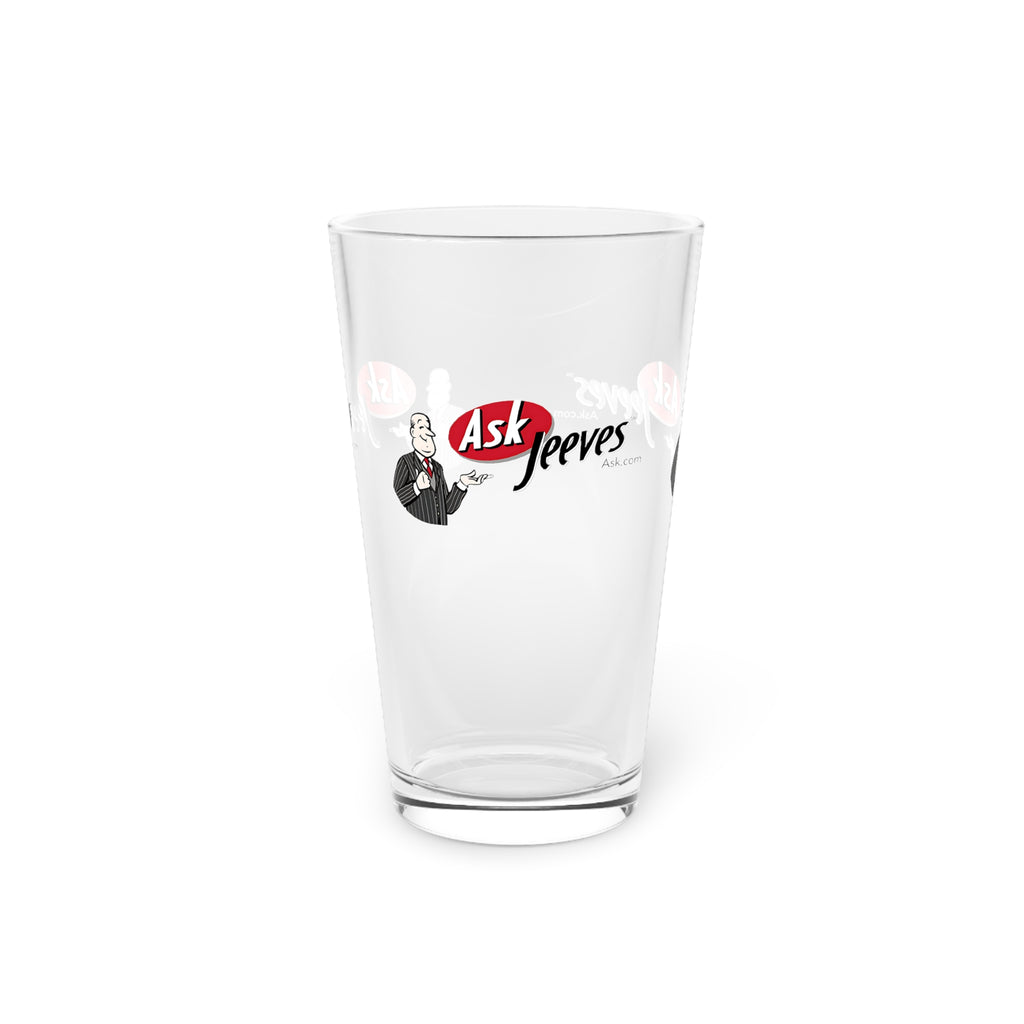 Ask Jeeves 16oz Pint Glass