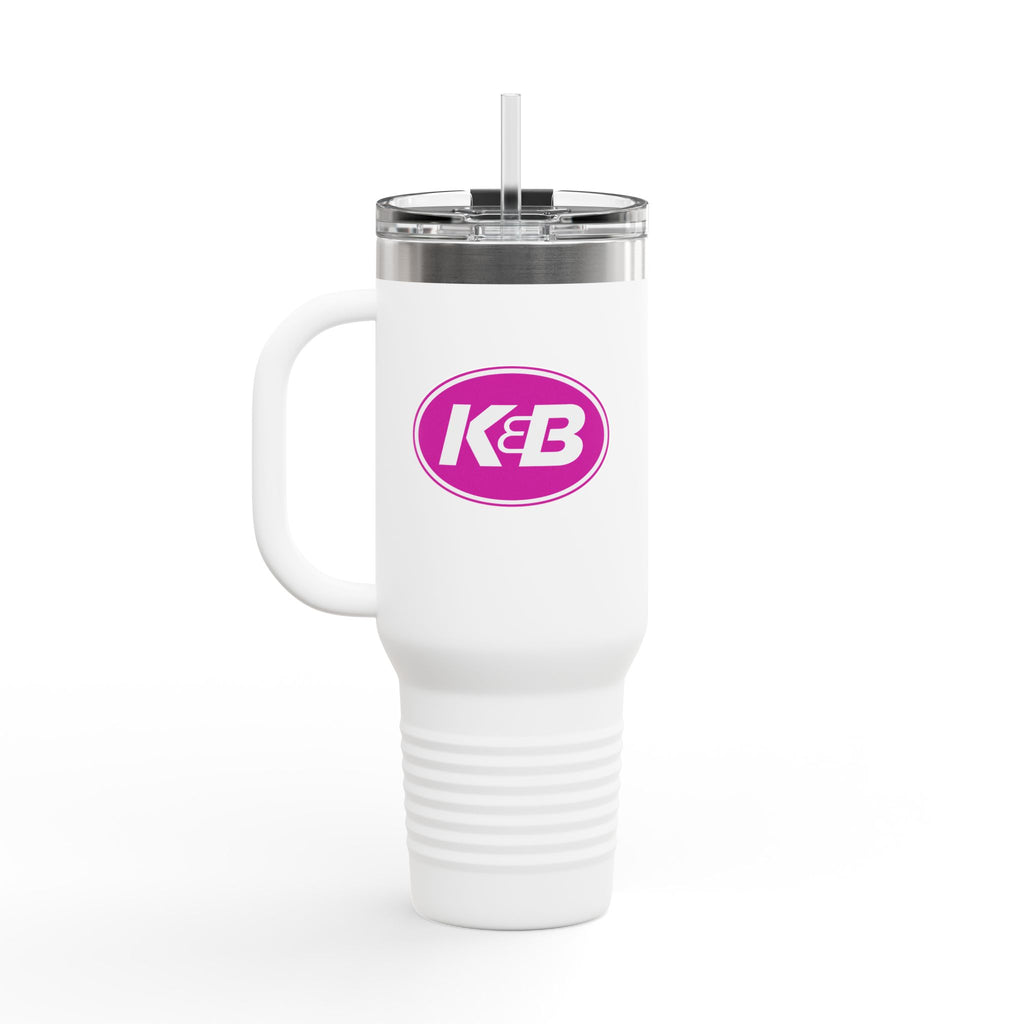 K&B (Katz & Besthoff) 40oz Insulated Travel Mug Stainless Tumbler