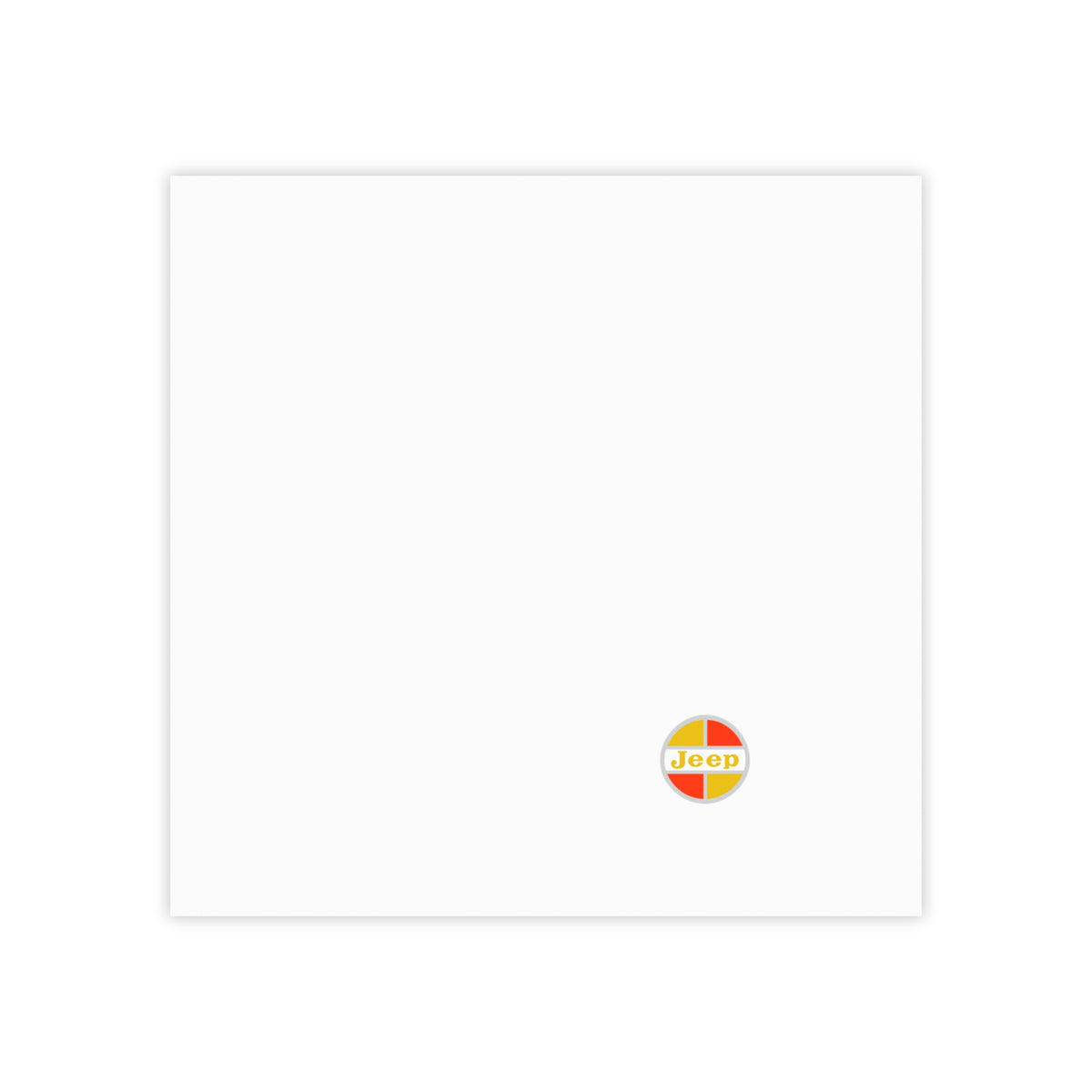 Kaiser Jeep Sticky Post-it Note Pad