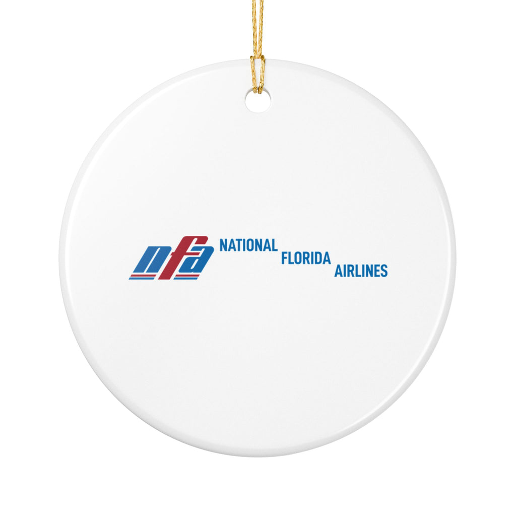 National Florida Airlines Ceramic Ornament