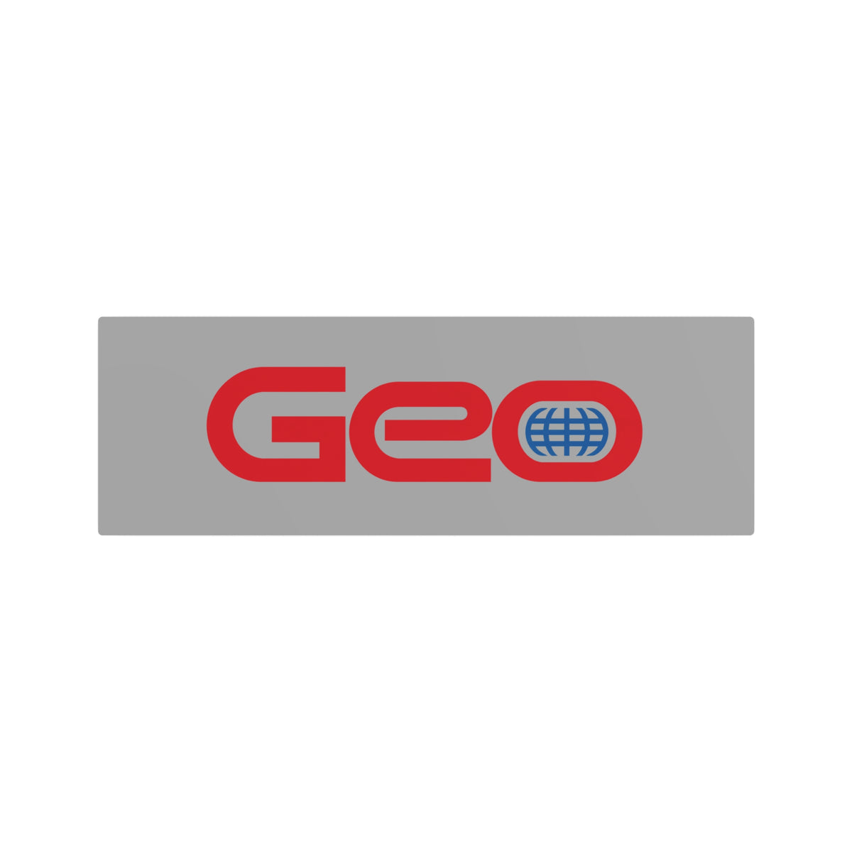 Geo Metal Sign