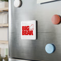 Big Bear Stores Square Porcelain Fridge Magnet