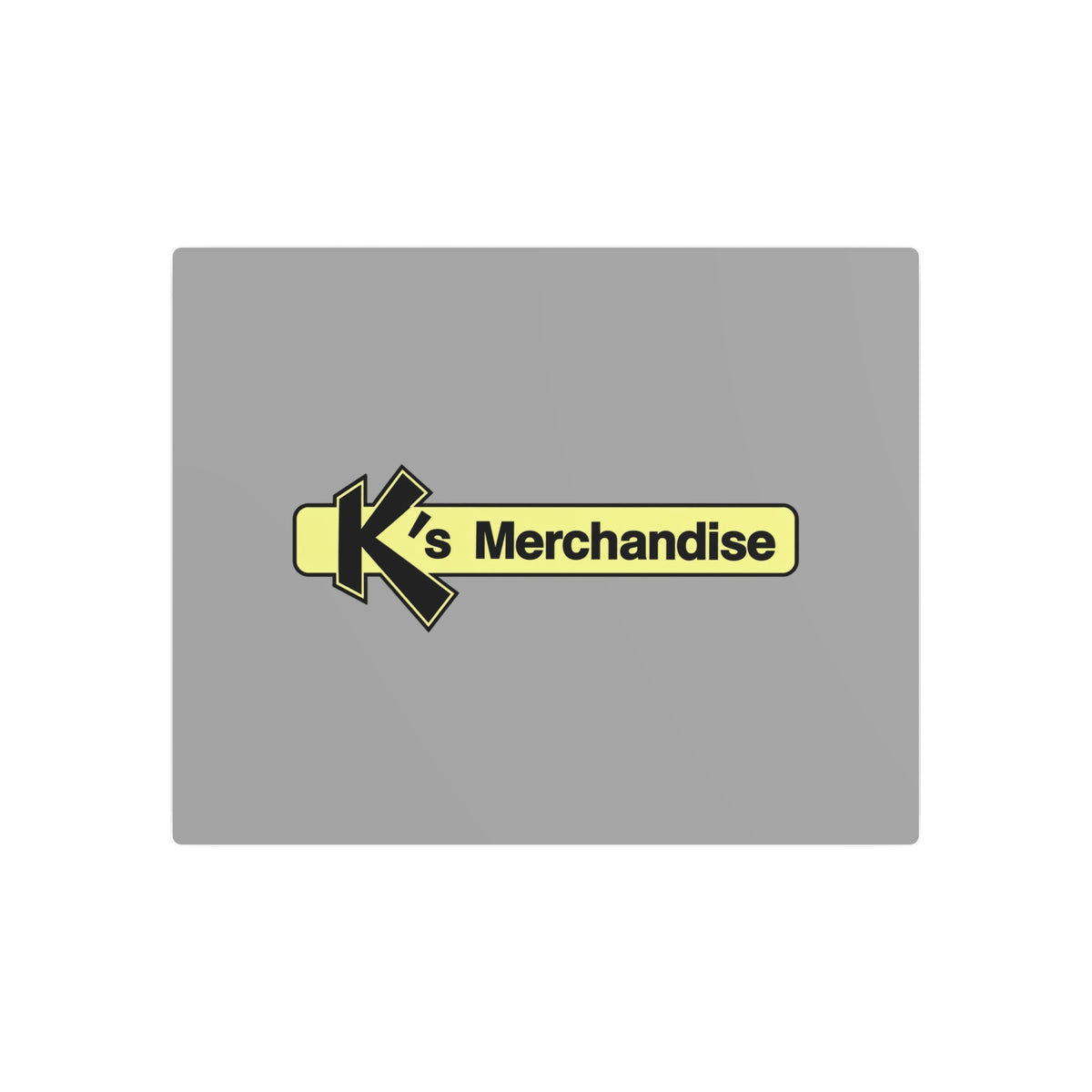K's Merchandise Mart Metal Sign