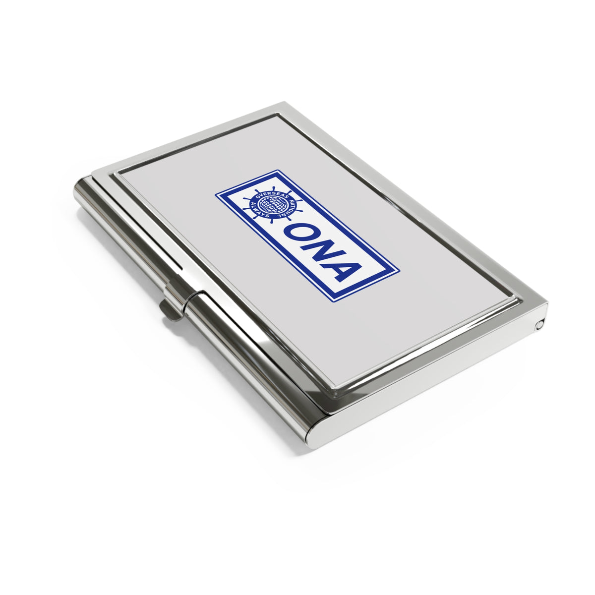 Overseas National Airways Metal Business Card Holder