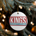 King's Variety Store Ceramic Ornament