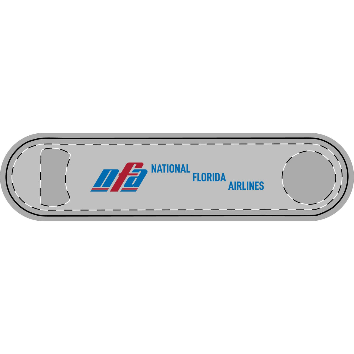 National Florida Airlines Metal Bottle Opener