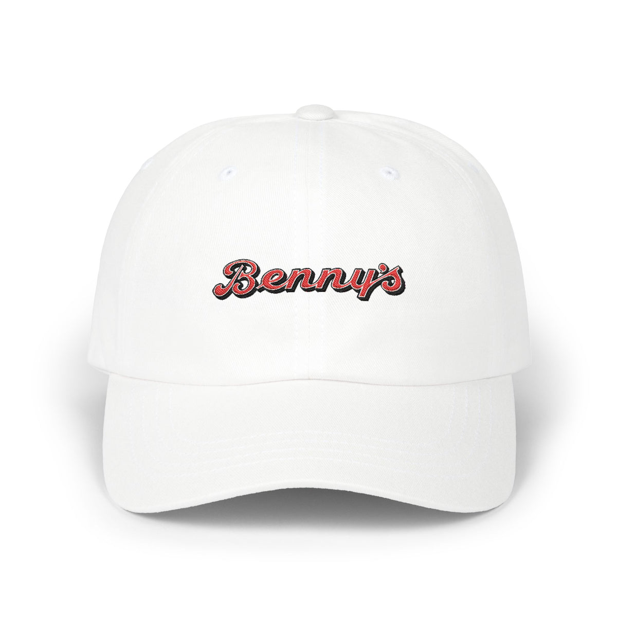 Benny's Embroidered Dad Cap Hat