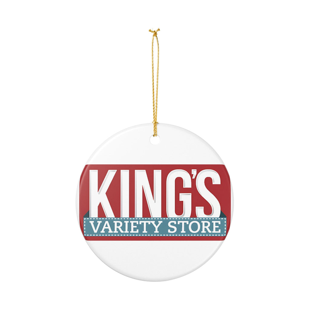 King's Variety Store Ceramic Ornament