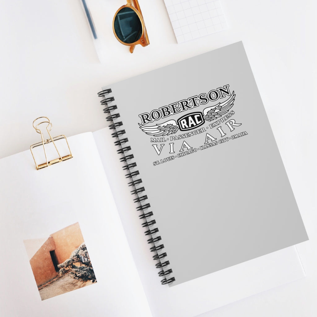 Robertson Aircraft Spiral Notebook
