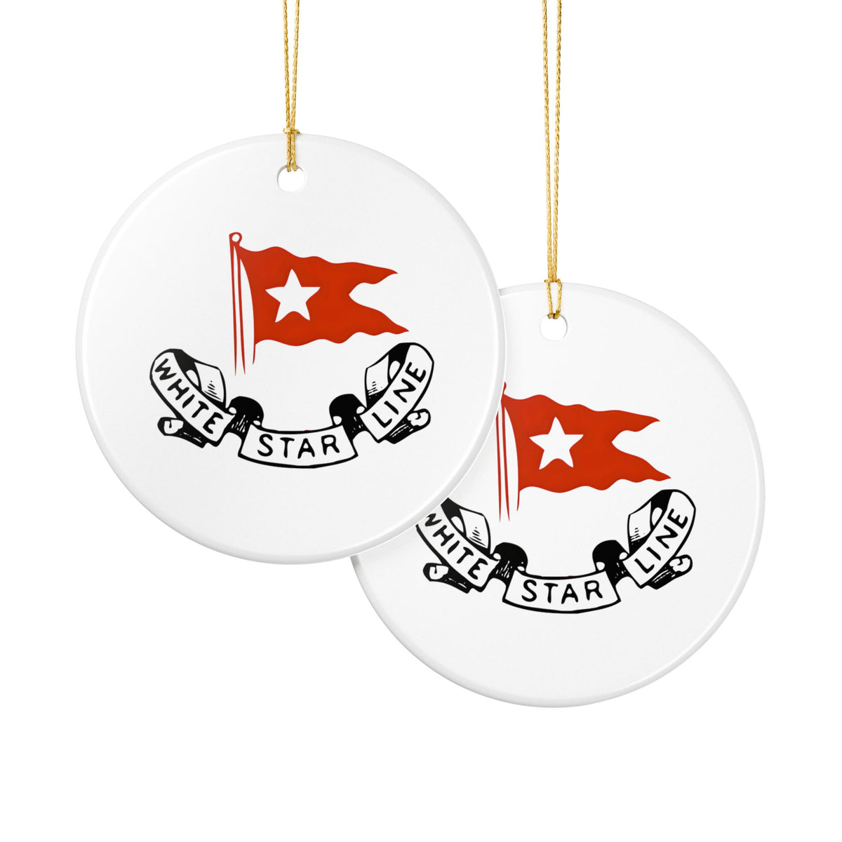 White Star Line Ceramic Ornament