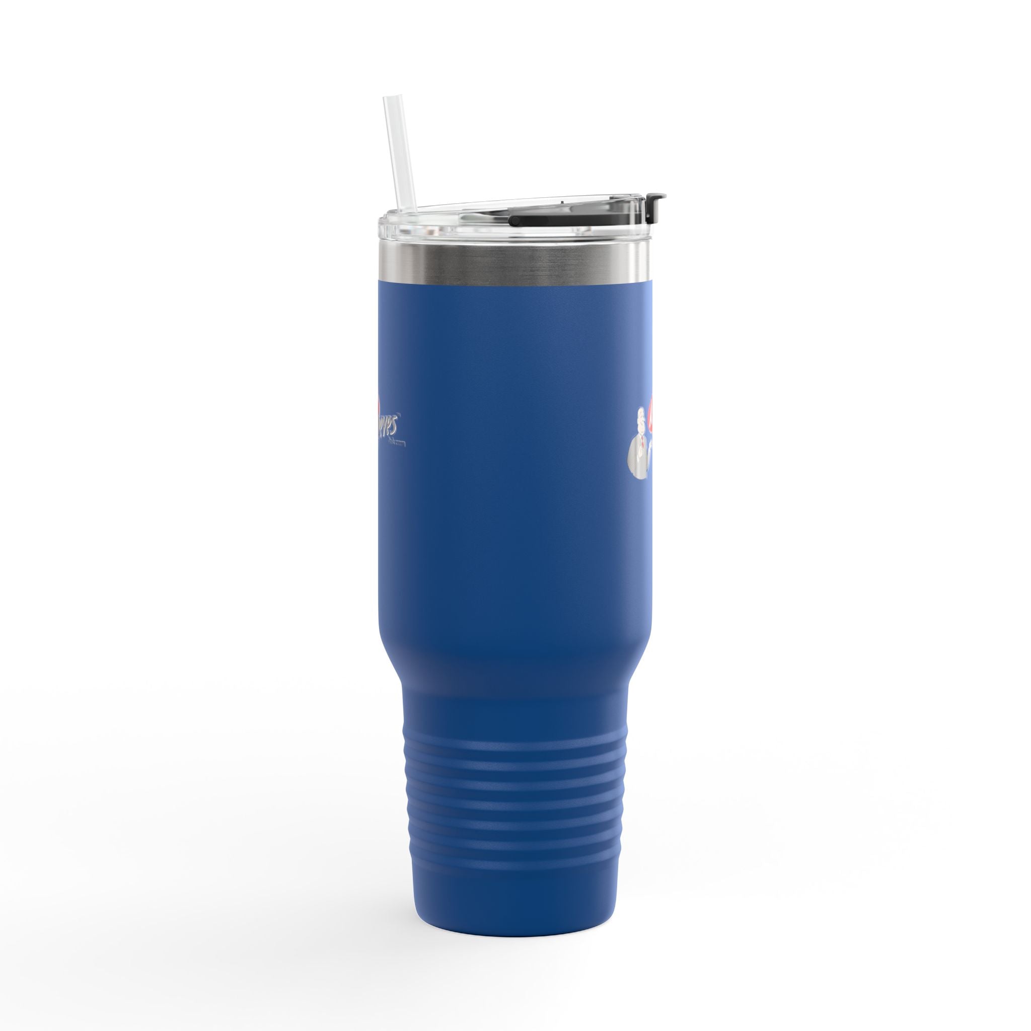 Ask Jeeves 40oz Insulated Travel Mug Stainless Tumbler