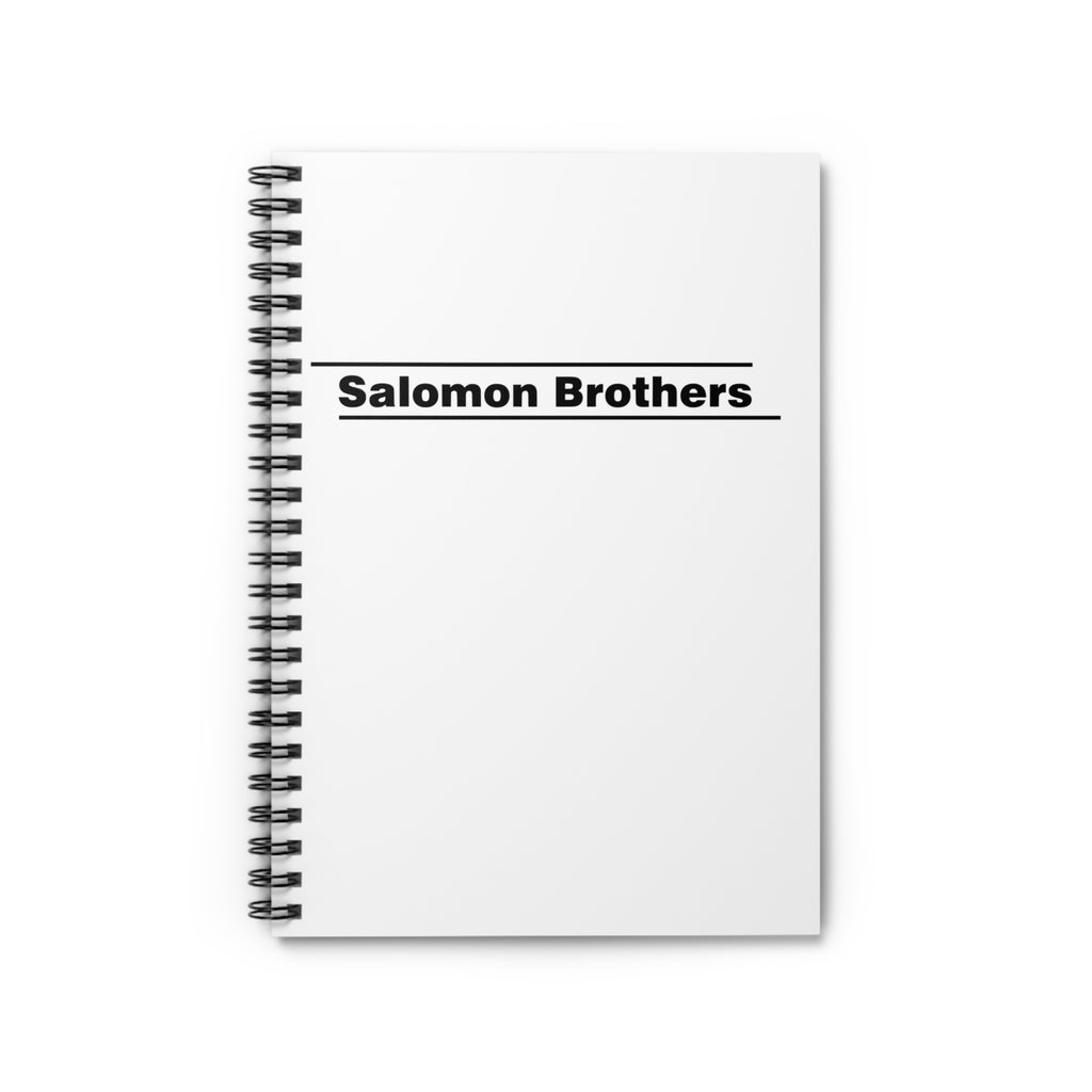 Salomon Brothers Spiral Notebook