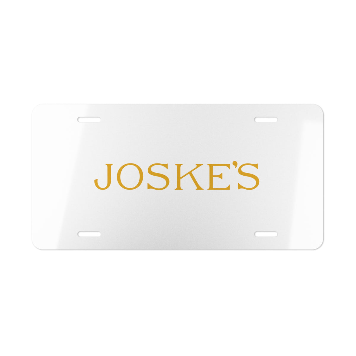 Joske's Vanity License Plate