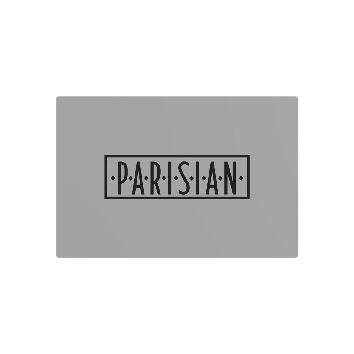 Parisian Metal Sign