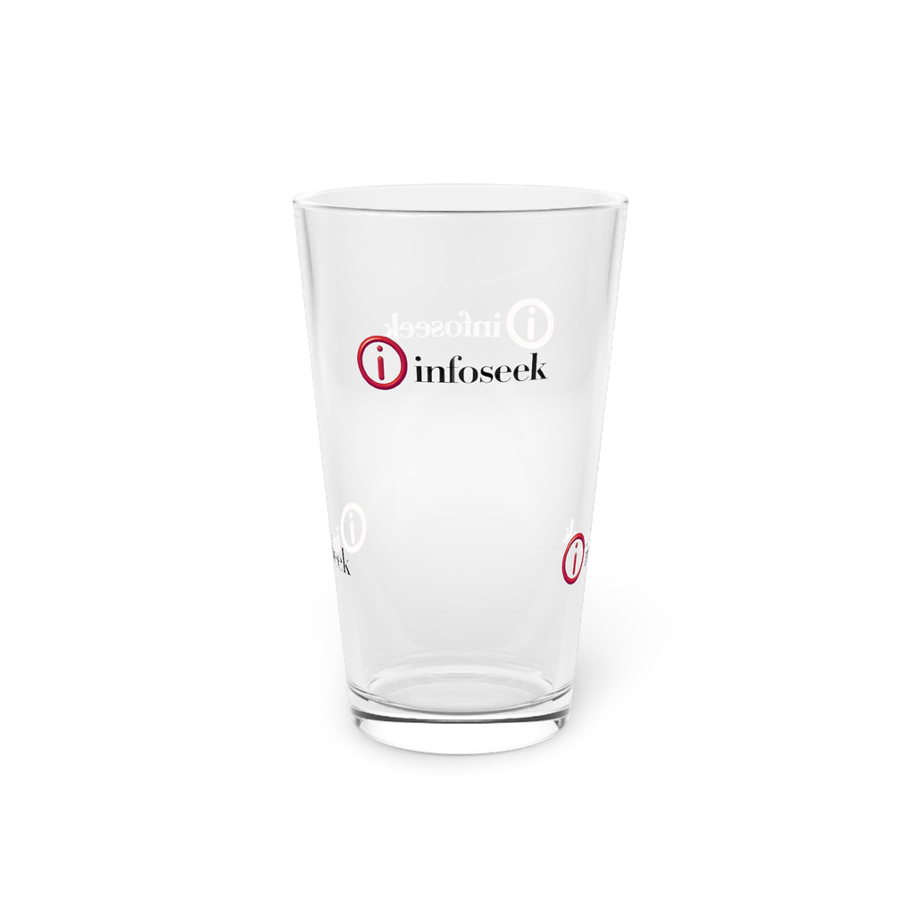 Infoseek 16oz Pint Glass