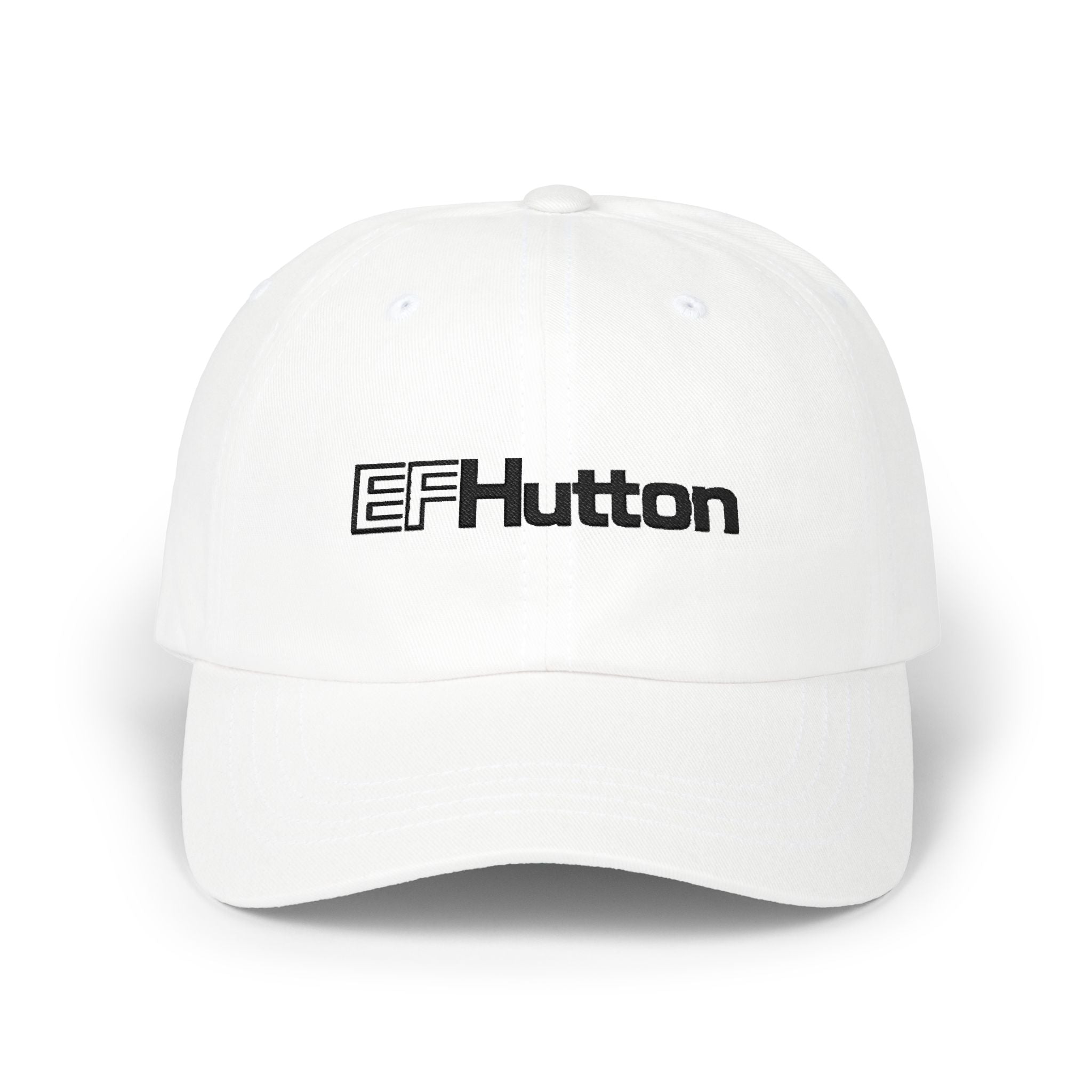 E. F. Hutton Embroidered Dad Cap Hat