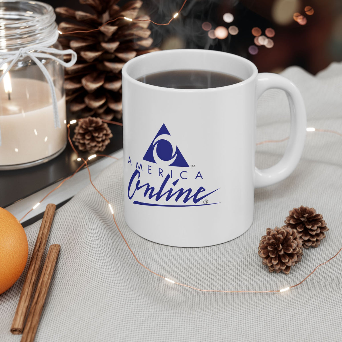 America Online (AOL) Ceramic Coffee Mug