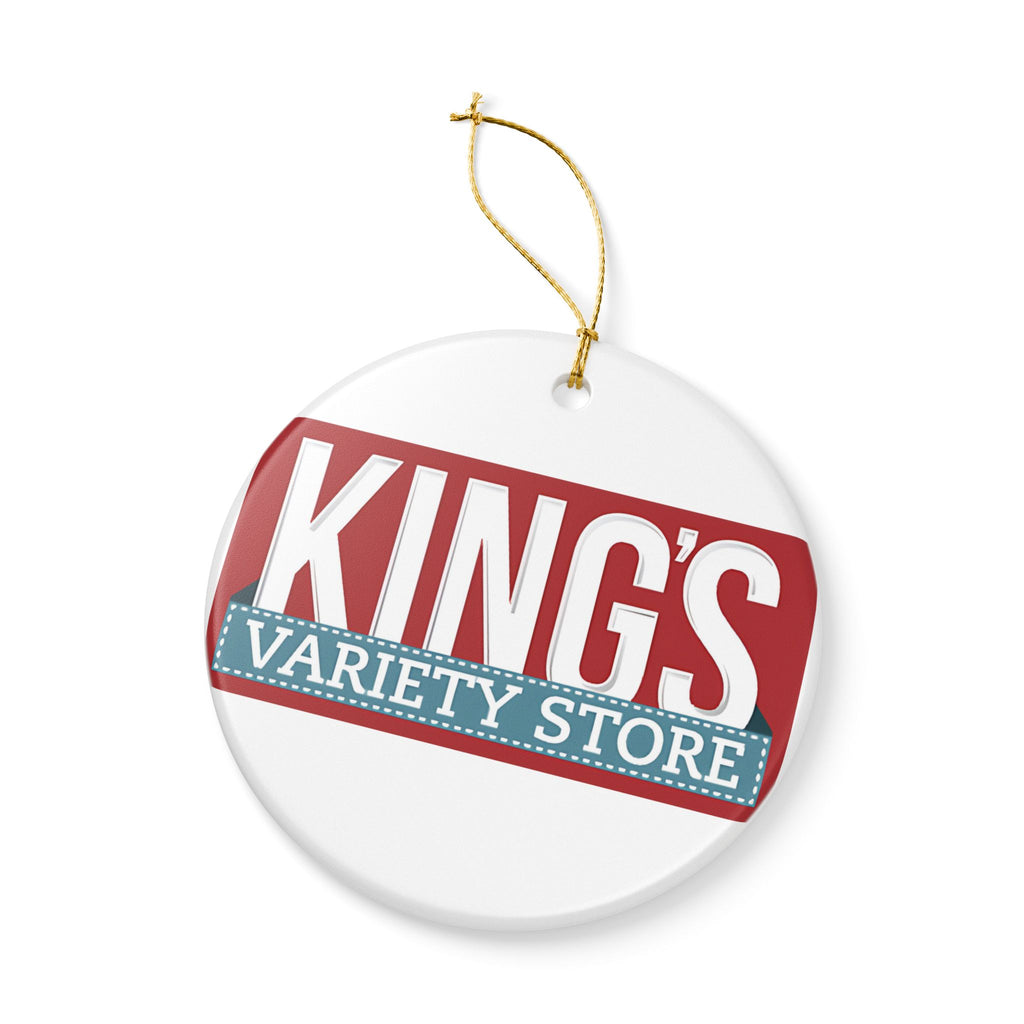King's Variety Store Ceramic Ornament