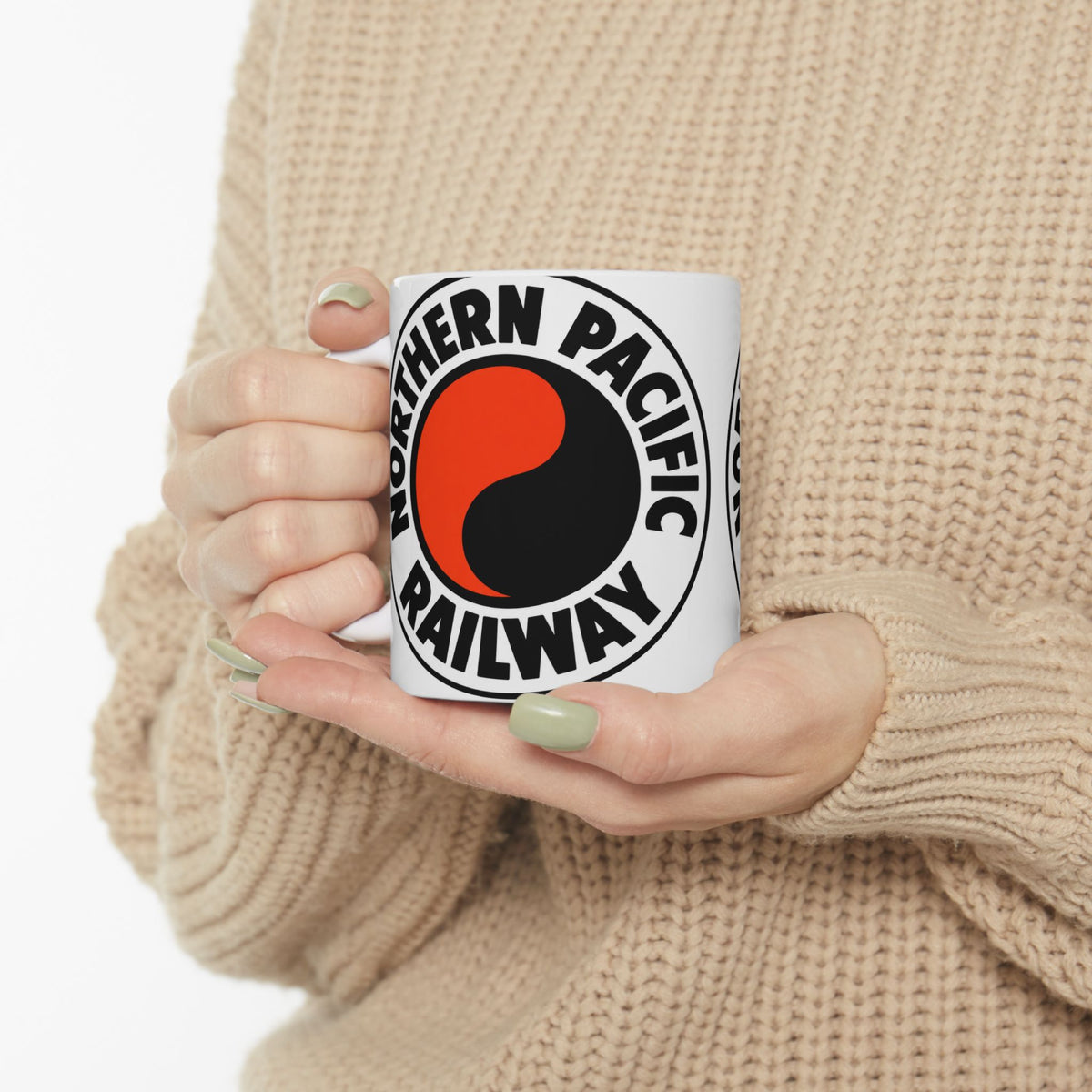 Northern Pacific Railway Ceramic Coffee Mug