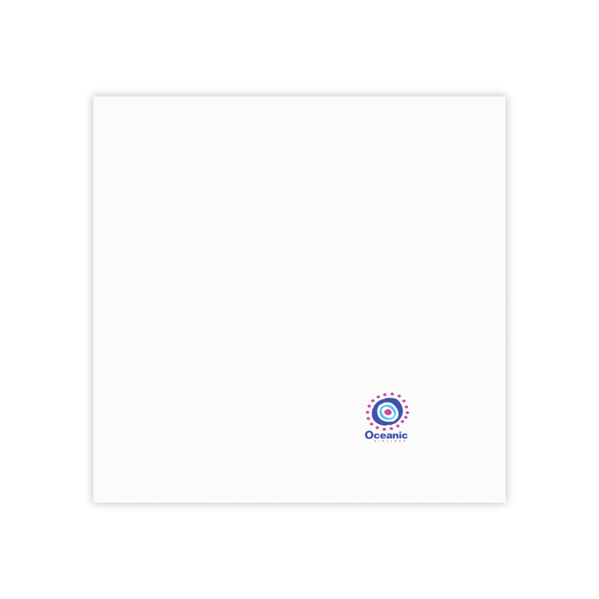 Oceanic Airlines Sticky Post-it Note Pad