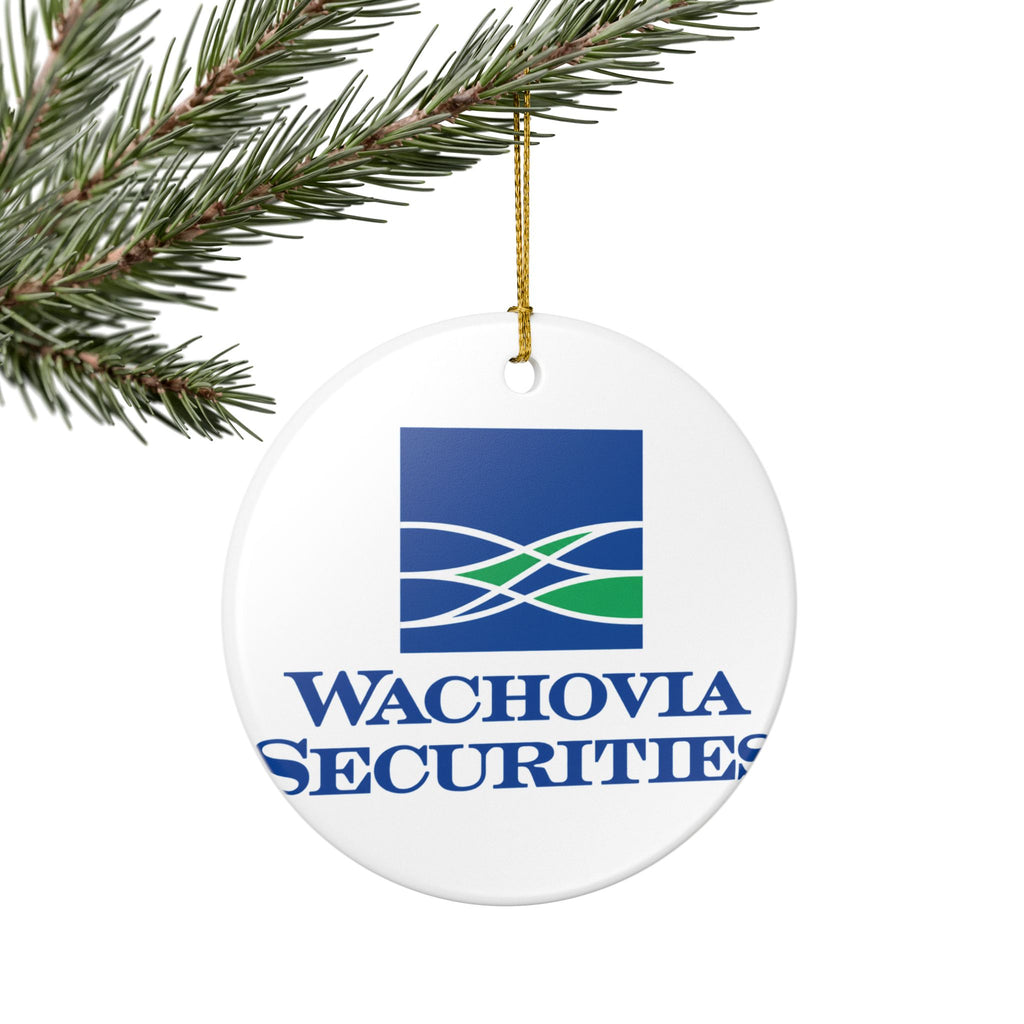 Wachovia Securities Ceramic Ornament