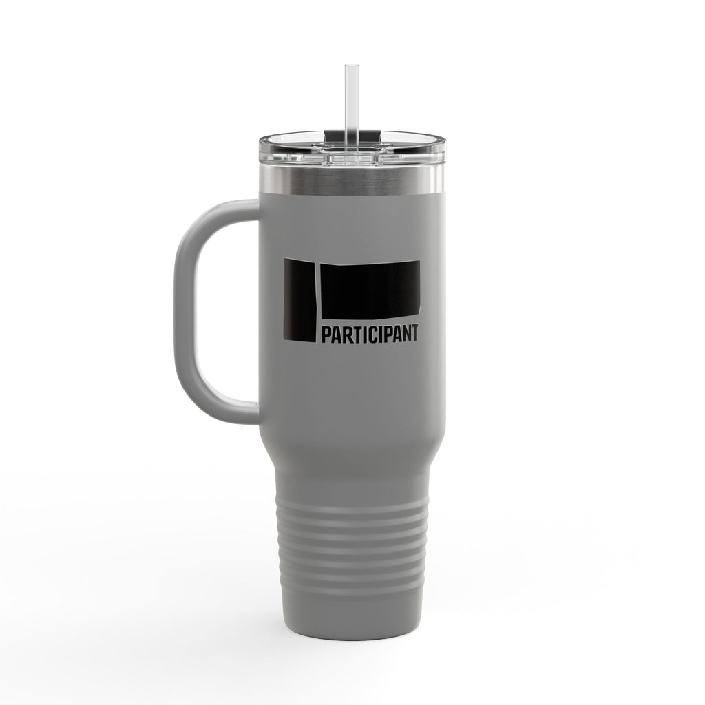 Participant Media 40oz Insulated Travel Mug Stainless Tumbler