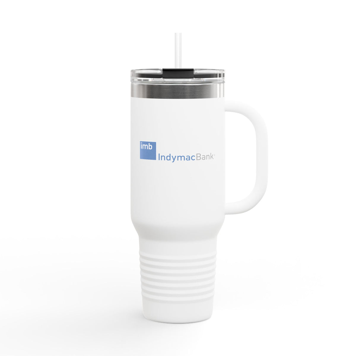 IndyMac Bank 40oz Insulated Travel Mug Stainless Tumbler