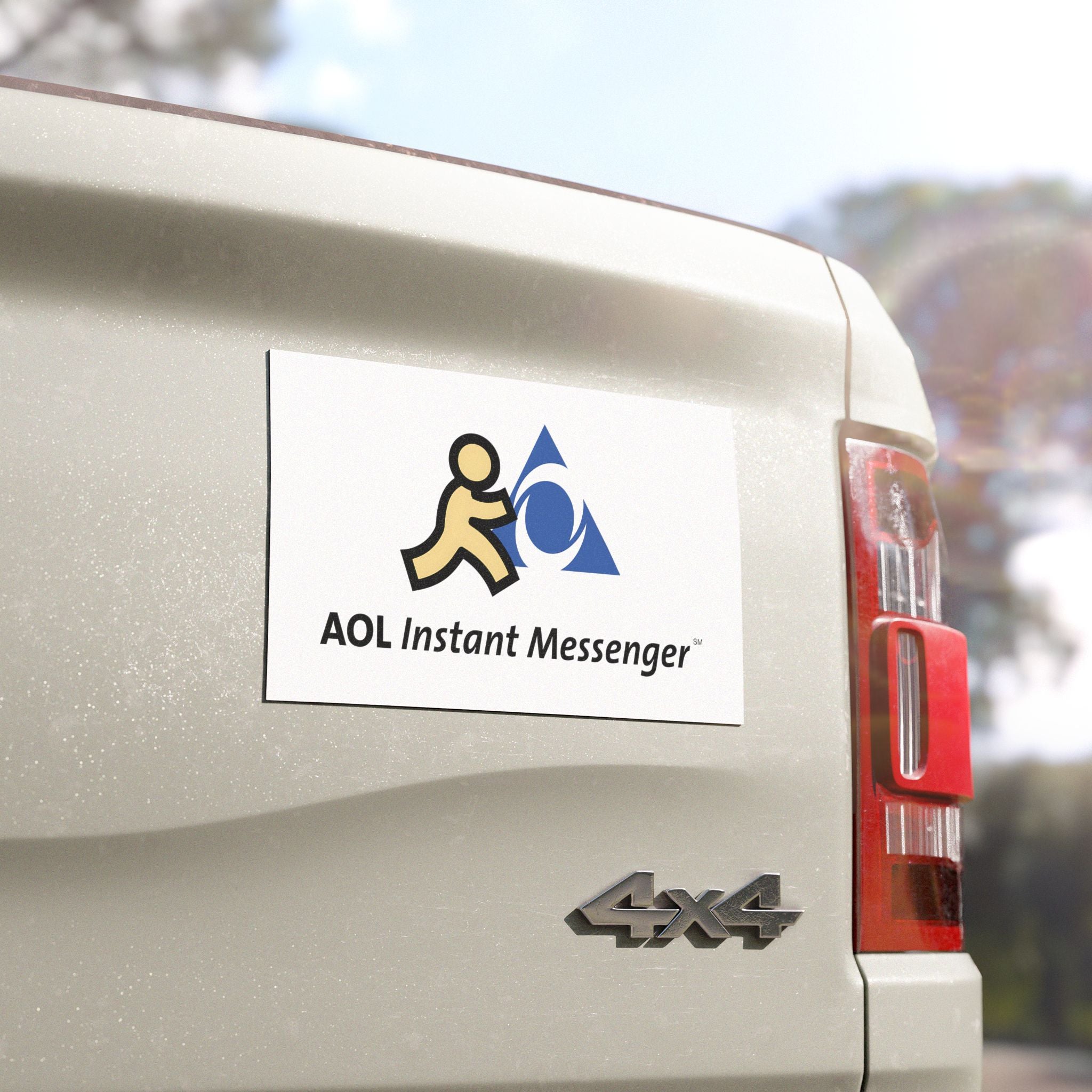 AOL Instant Messenger (AIM) Car Magnet