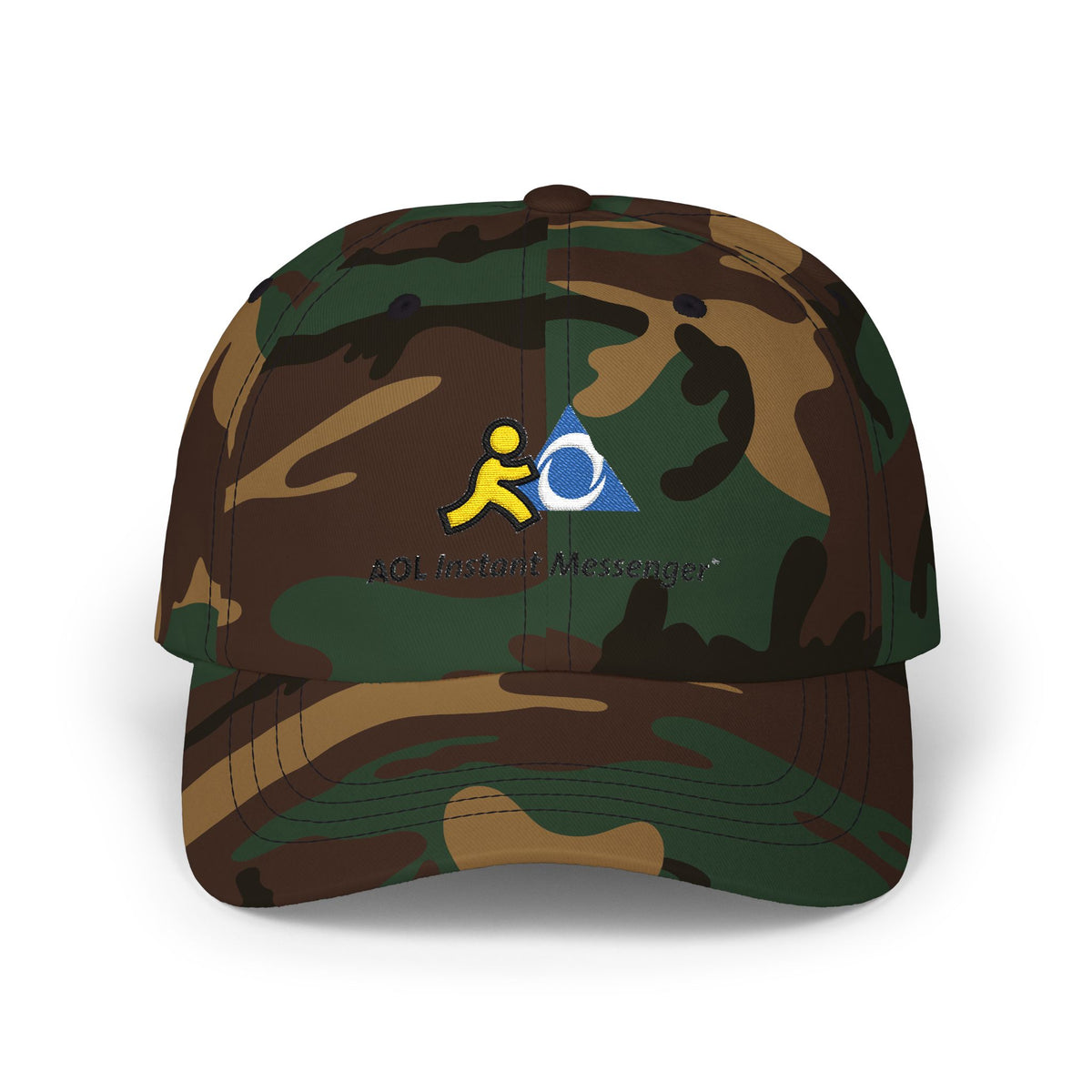 AOL Instant Messenger (AIM) Embroidered Dad Cap Hat