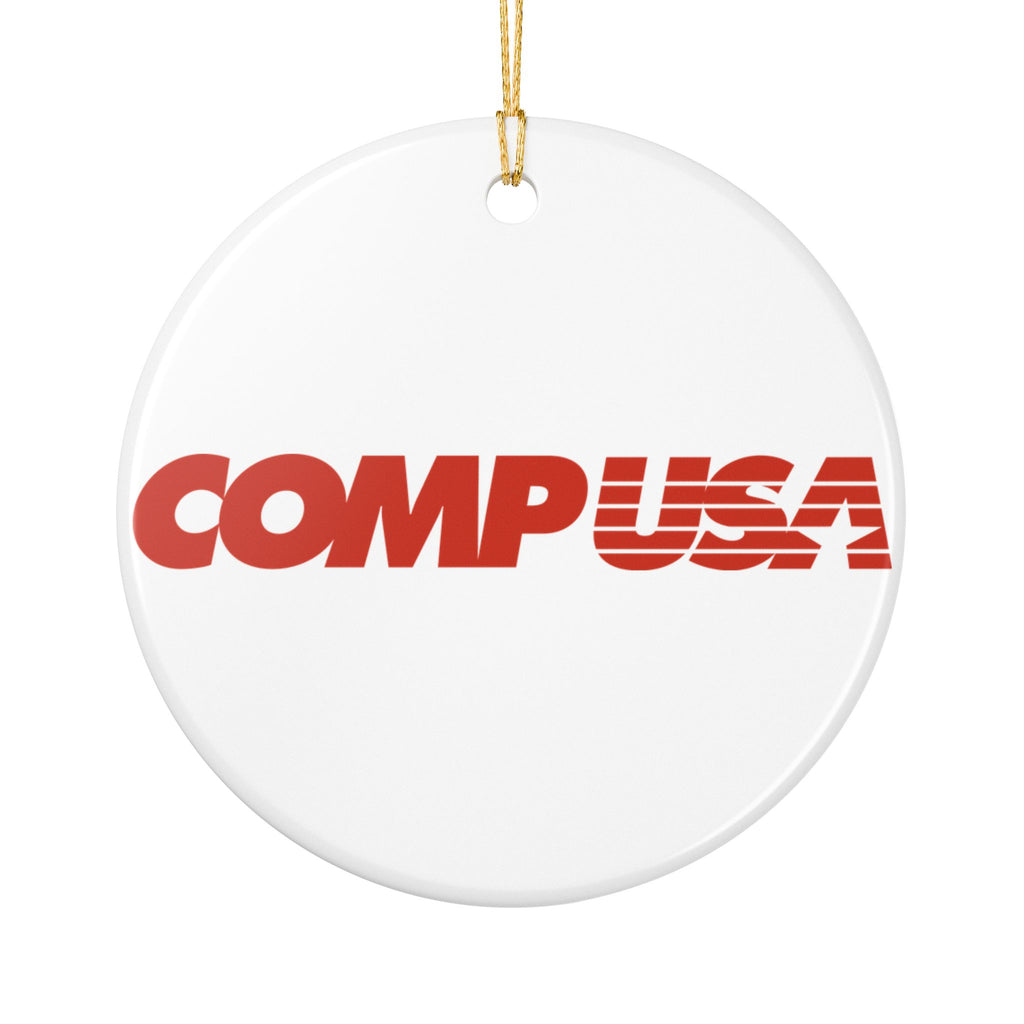 CompUSA Ceramic Ornament