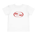 White Front Toddler Tee / T-Shirt