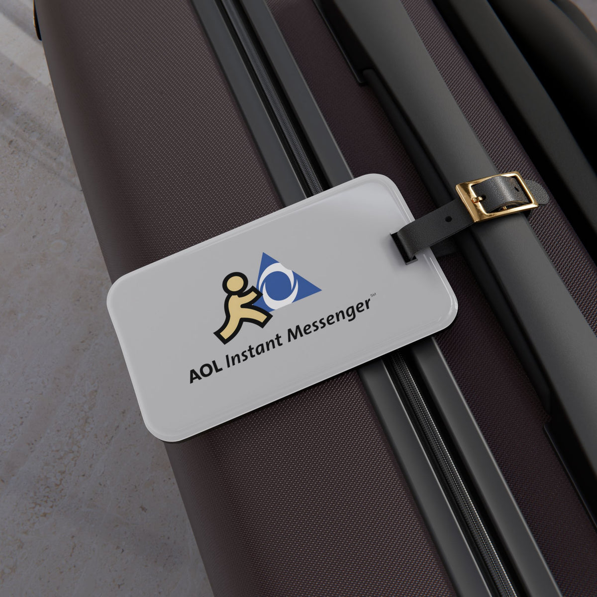 AOL Instant Messenger (AIM) Luggage Tag