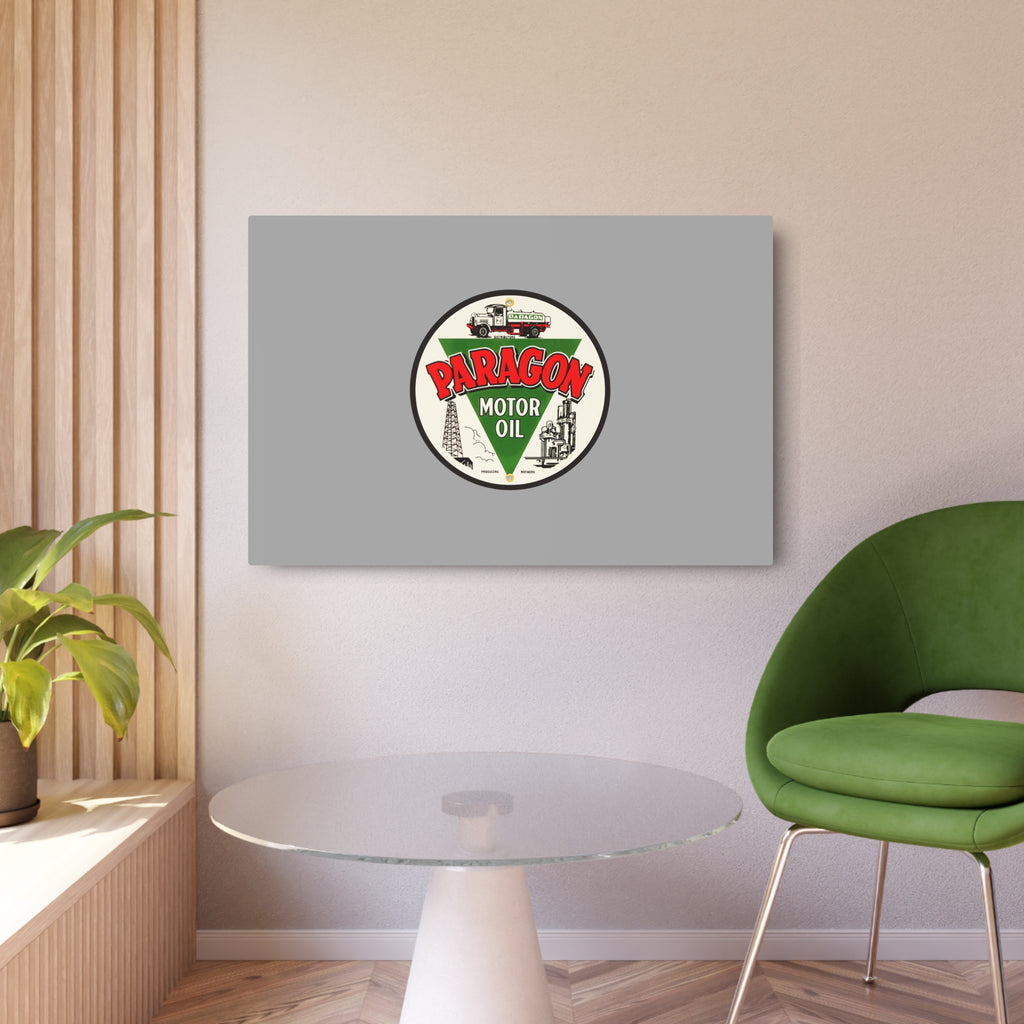 Paragon Oil Metal Sign